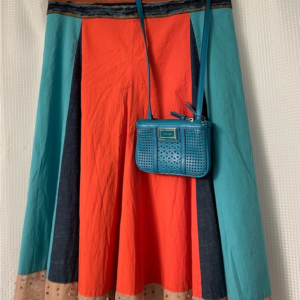 Skirt and bag that I realized, matched